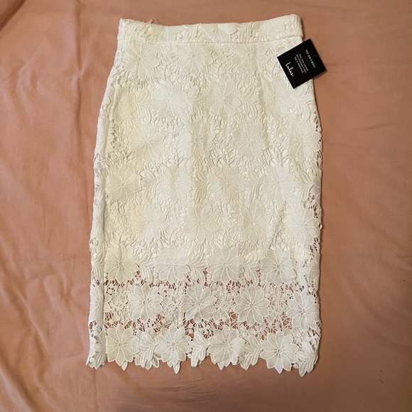 Look at Me Wow White Lace Two-Piece Dress - LULUS - Picture 3 of 5
